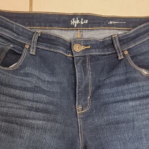 Style & Co. Indigo Boyfriend Jeans